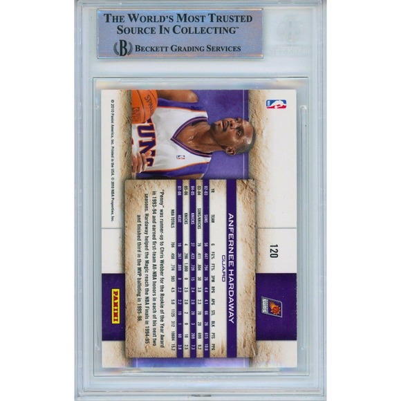 Anfernee Penny Hardaway Auto Card Phoenix Suns | Signed Beckett Slab Autograph - Picture 4 of 6